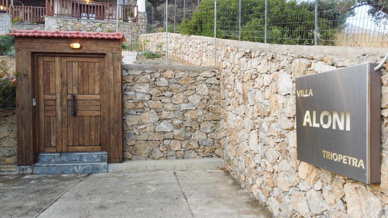 Villa Aloni In Triopetra Dış mekan fotoğraf